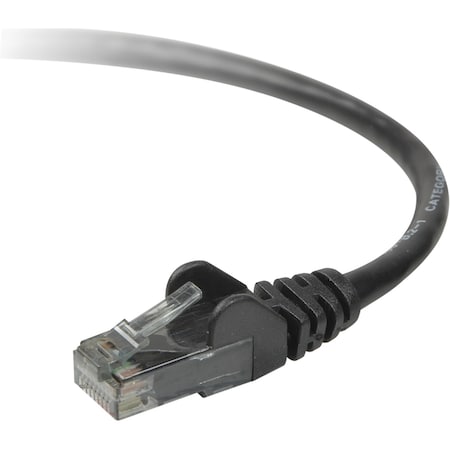 Belkin Cable, Cat6, Utp, Rj45M/M, 25, Blk, Patch A3L980-25-BLK